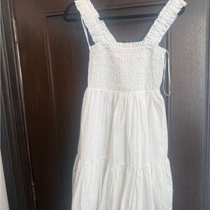 Abercrombie & Fitch White Mini Dress